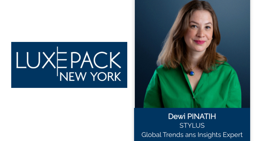 Dewi Pinatih, Head of Product Design Trends at Stylus is a speaker at Luxe Pack New York.